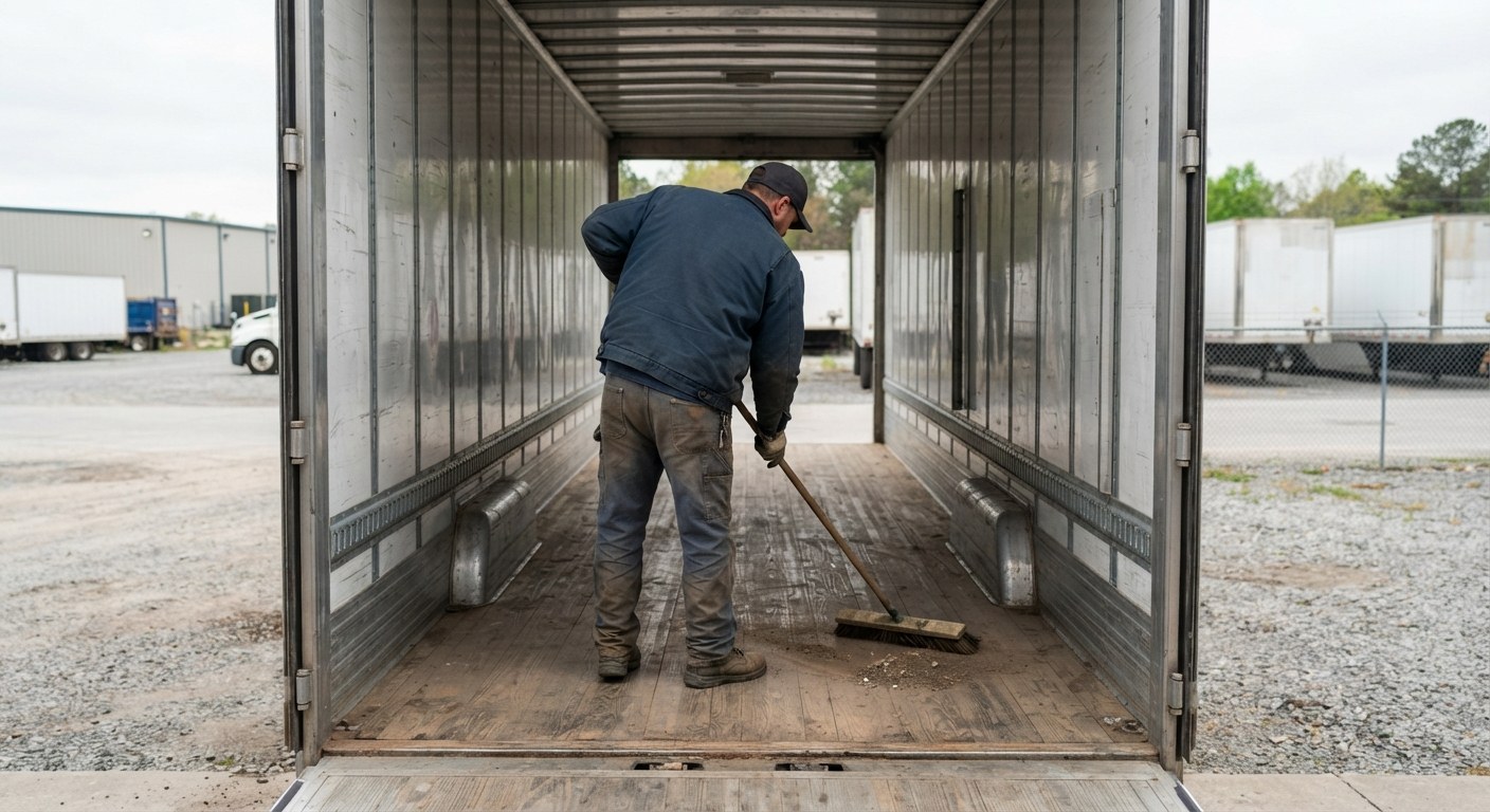 Drivers and dispatch inside the 318 LOGISTICS LLC yard