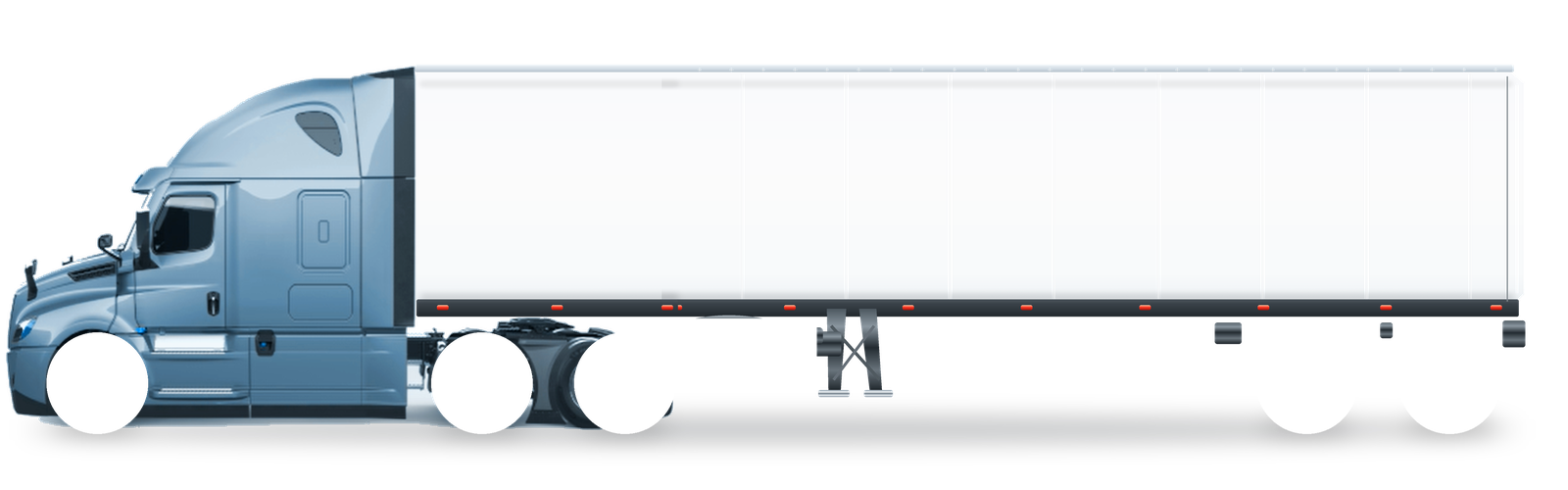 318 LOGISTICS LLC tractor and dry van trailer